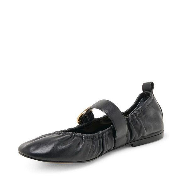 Dolce Vita Shoes - Schultz Mary Jane Black Leather Mary Jane Flats – Size 9.5 – Hardly Worn